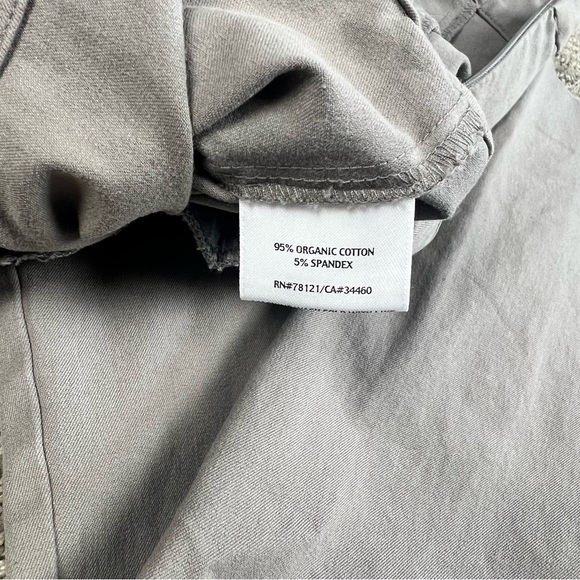 Eileen Fisher women’s grey zipper hem detail pants SZ S - Picture 5 of 8